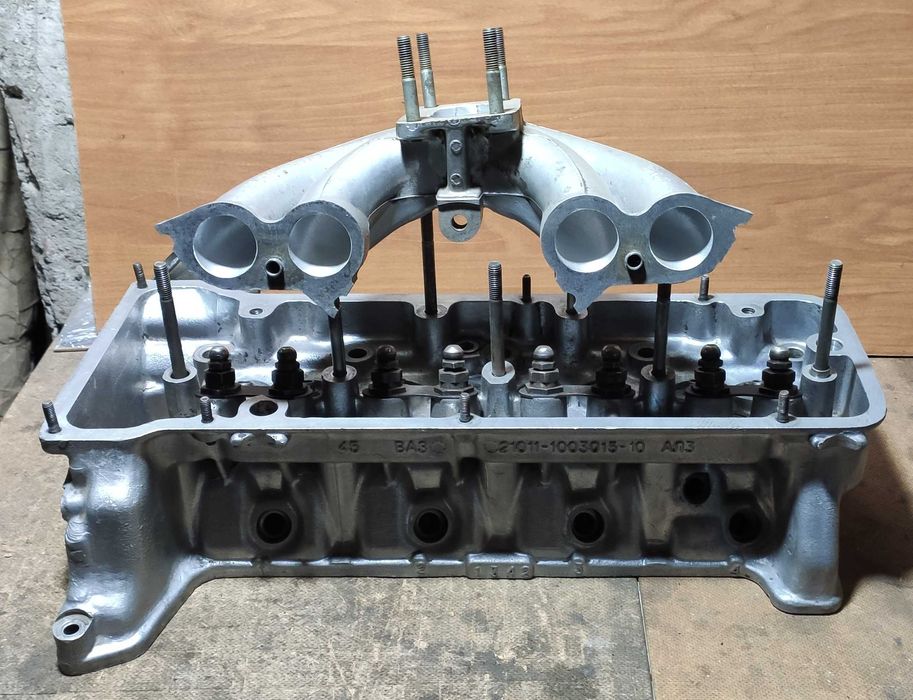 Головка ГБЦ ВАЗ 21011 2101-2107 с расточенными каналами