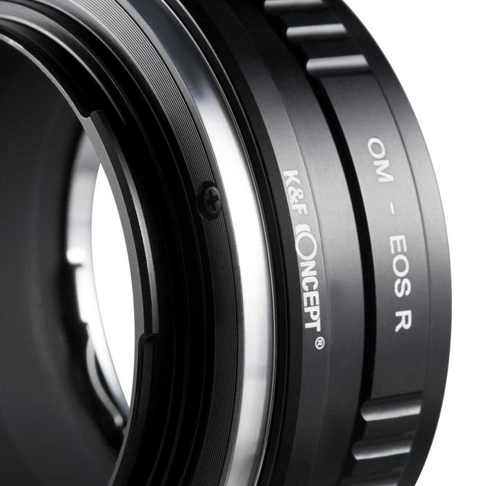 Adapter Olympus OM na EOS R Canon RF EF-R przejściówka KF Concept 2024