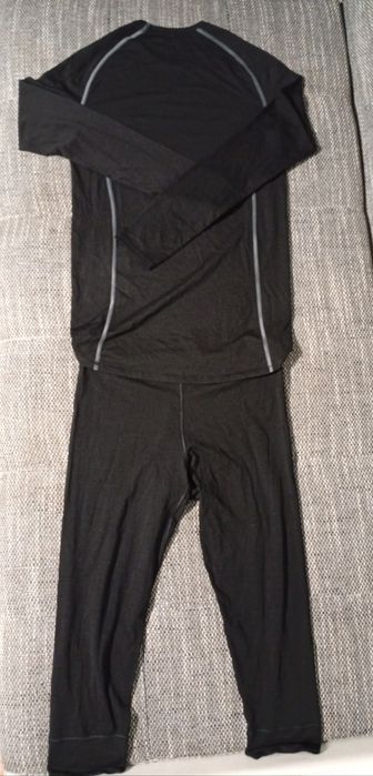 Термобілизна комплект (кофта+штани 3,4") ISA bodywear Merino wool.  L