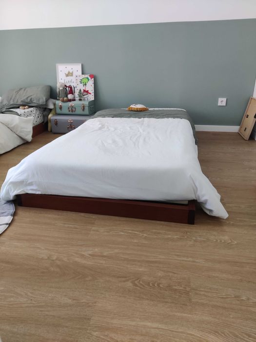 Estrado de Cama de Solteiro Sob Medida - Estilo Montessori