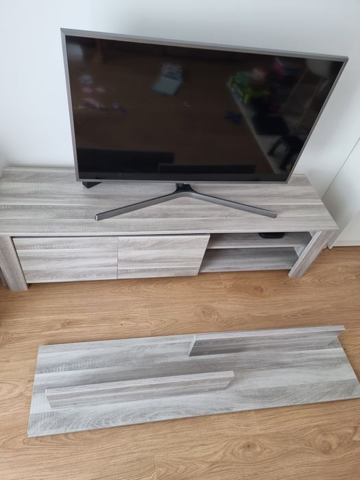 Conjunto móvel de TV e Prateleira