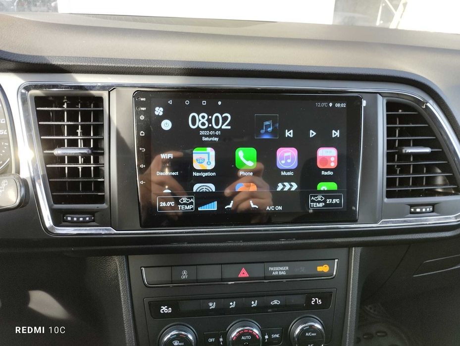Rádio 2DIN 9" • Seat IBIZA 6F / Arona / Ateca • [4+64GB] Android