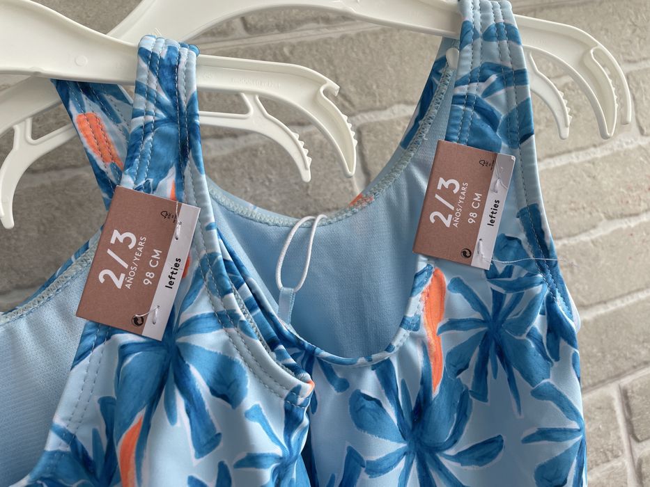 Купальник дівчинки девочки 2 роки девочку голубой блакитний