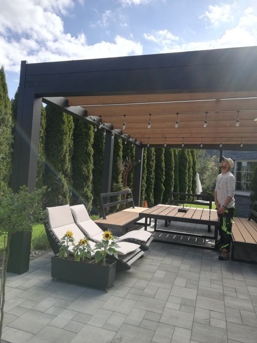 Wiaty garażowe pergole