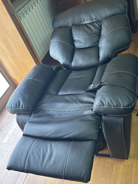 Sofá reclinável eletrico com função de massagem