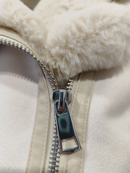 Женская дублёнка авиатор ZARA .
