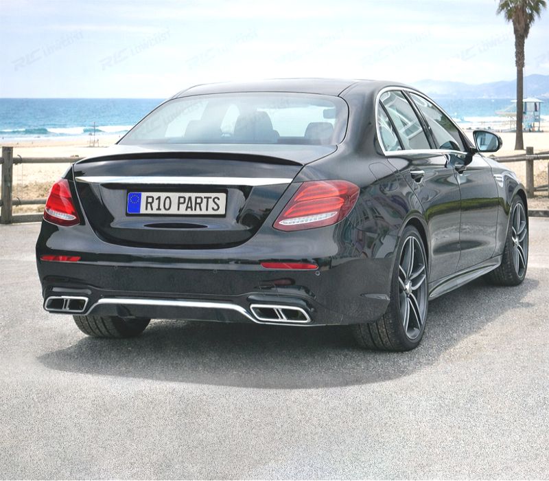 AILERON SPOILER TRASEIRO MERCEDES CLASE E W213 16- PRETO BRILHANTE