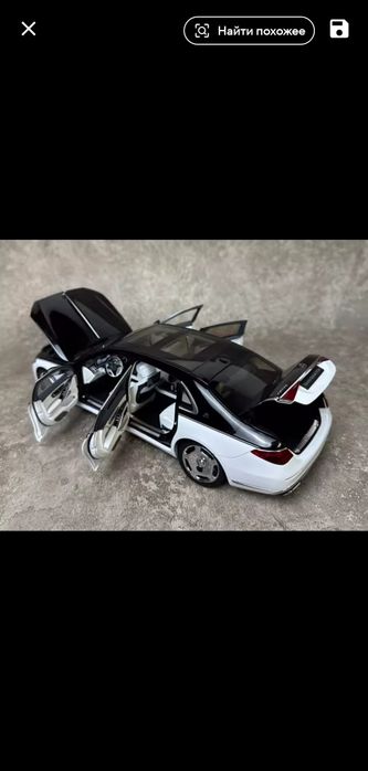 Almost real 1:18 mersedes maybach s-class s680
