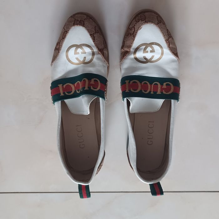Mokasyny GUCCI logowane  37