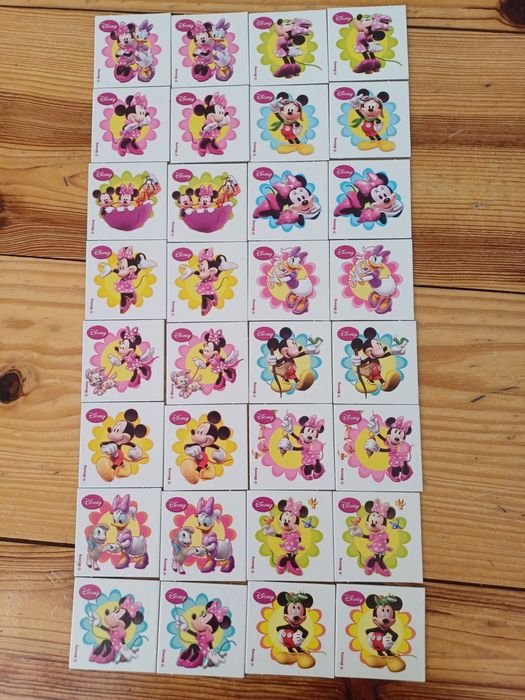 4 em 1 Minnie Clementoni - Puzzle, memória, dominó e cubos