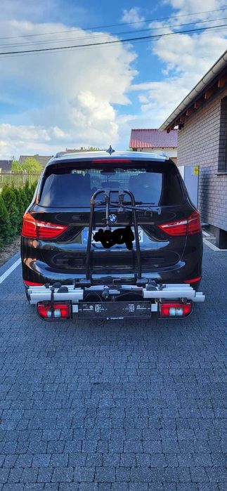 Bagażnik rowerowy na hak na 3 rowery BMW