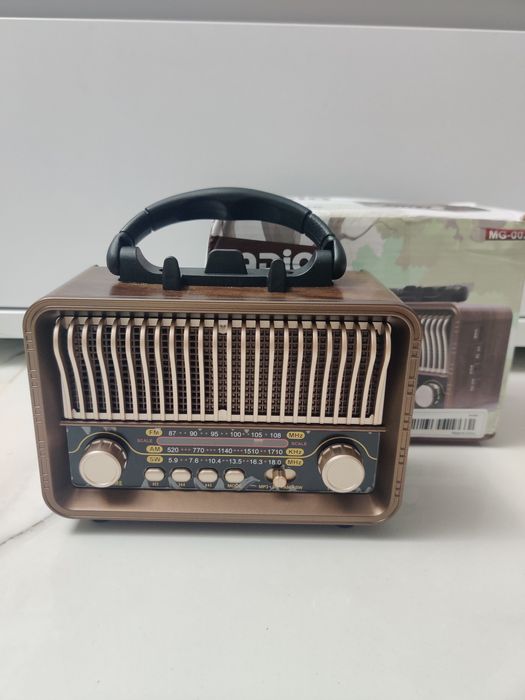 Bluetooth колонка, магнитола, радіо з антенной