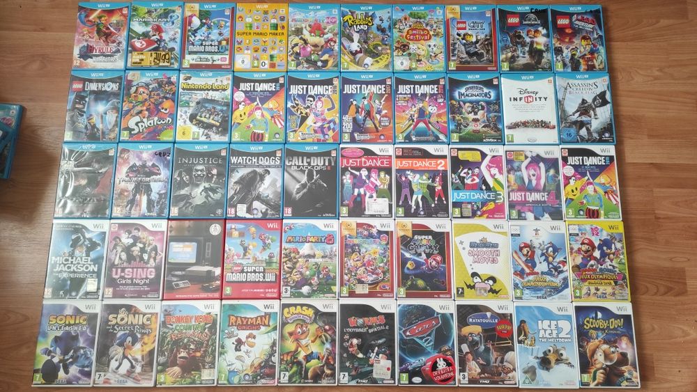 Jogos Wii-U e Wii, PC e GameCube