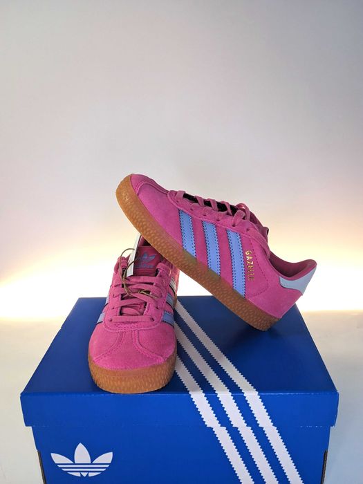 Рожеві дитячі кеди Adidas Gazelle C EU 31 - 20,1 см оригінал