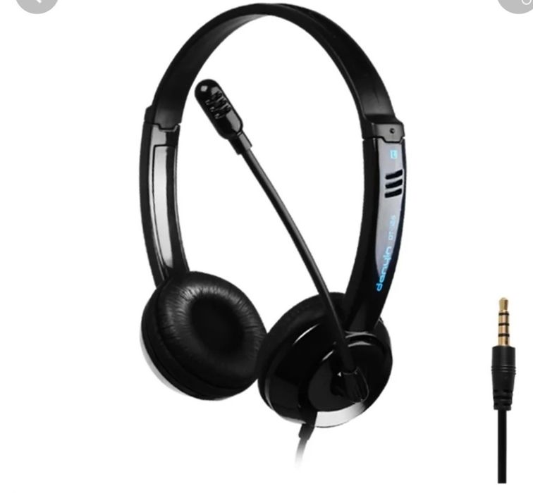 słuchawki z mikrofonem call center