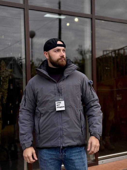 Тактична військова зимова куртка-пуховик Call Dragon 10.0 до -25 Grey