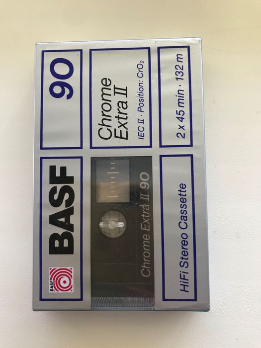 BASF Chrome Extra 2. HiFi Stereo aудиокассета