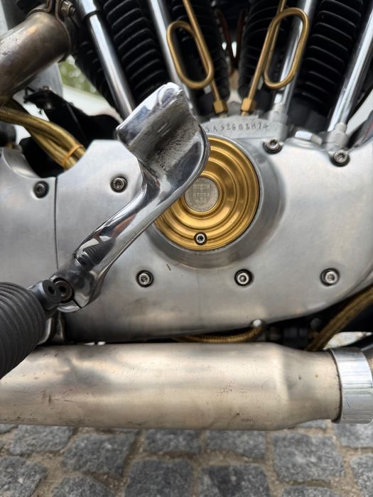 Harley Davidson Ironhead 1977 (LER ANÚNCIO)