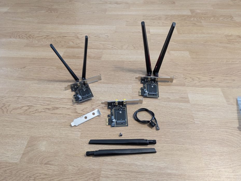 Wi-Fi антени. Перехідник M.2-PCI-E для ПК. Антени для адаптерів M.2