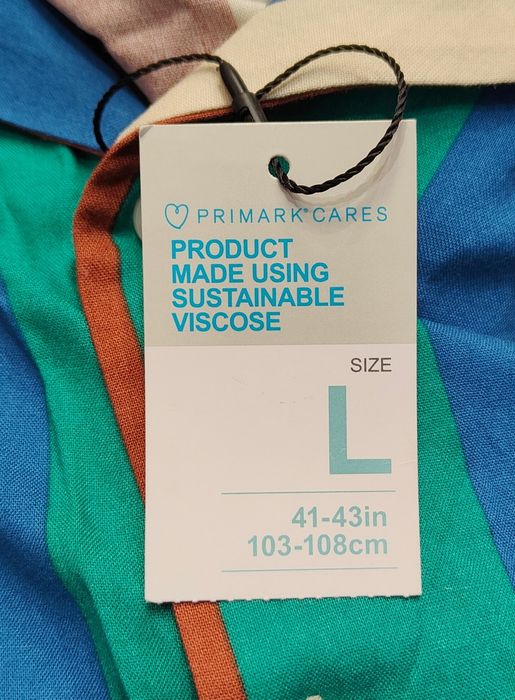 Wr) Primark Oryginalna koszula krótki rękaw Roz.L/XL