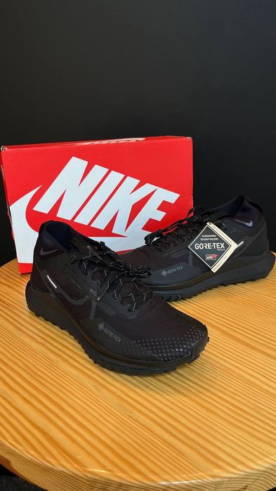 Кросівки чоловічі Nike React Pegasus Trail 4 Gore-Tex Black