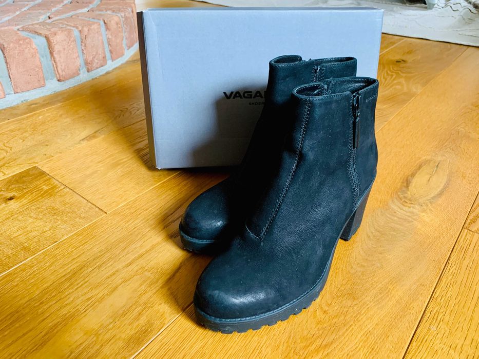 .:: Okazja! Vagabond Shoemakers Botki damskie Grace Black 39 ::.