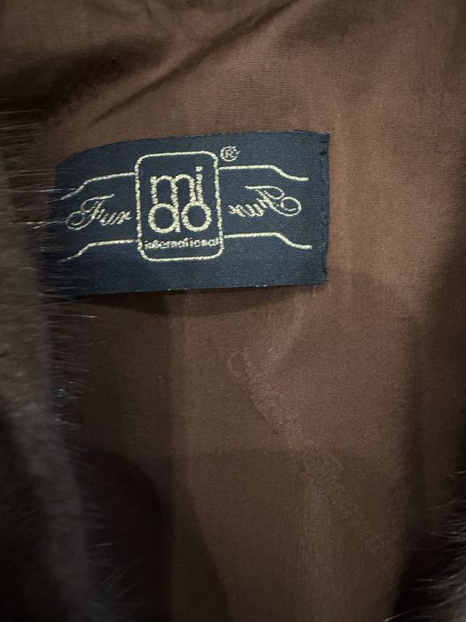 шуба  з натуральної норки