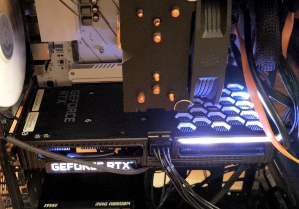 Palit GeForce RTX 3060 Ti Dual 8GB GDDR6 | Stan bdb / Box / Plomby