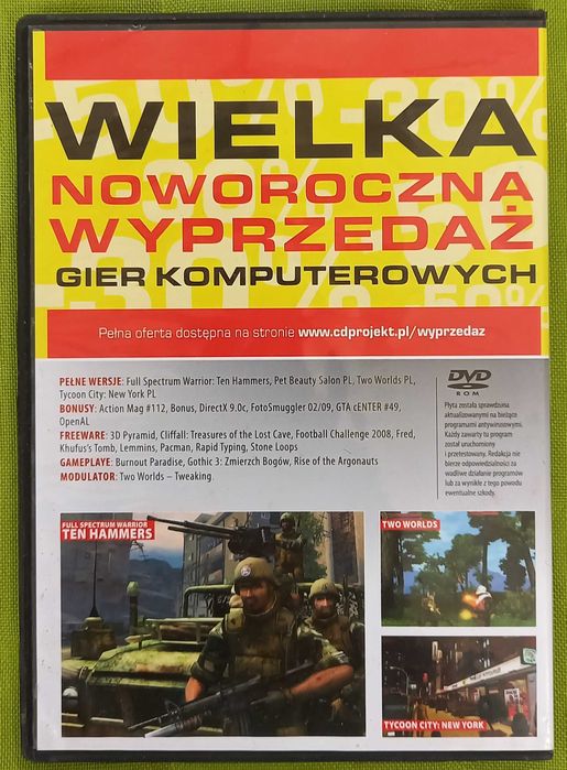 Full Spectrum Warrior Ten Hammers Two Worlds Tycoon City PC