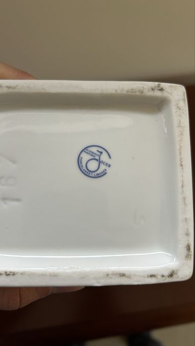 Jarra de Porcelana T. Limoges