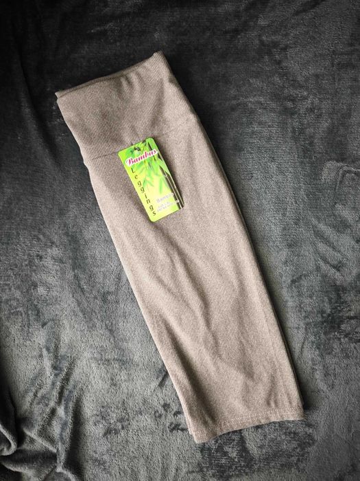 Kolarki Prążek L/XL Szare Nowe