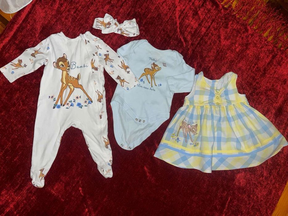 Лот для дівчинки 3-6 місяців bambi