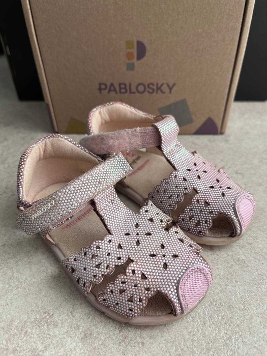 Босоніжки Pablosky Barefoot, для дівчинки, розмір 21 (більшомірять)