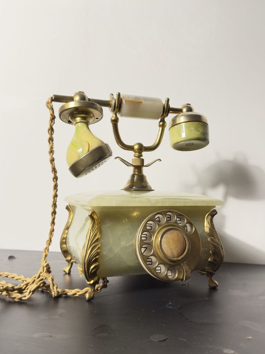 Vintage Marble Telephone