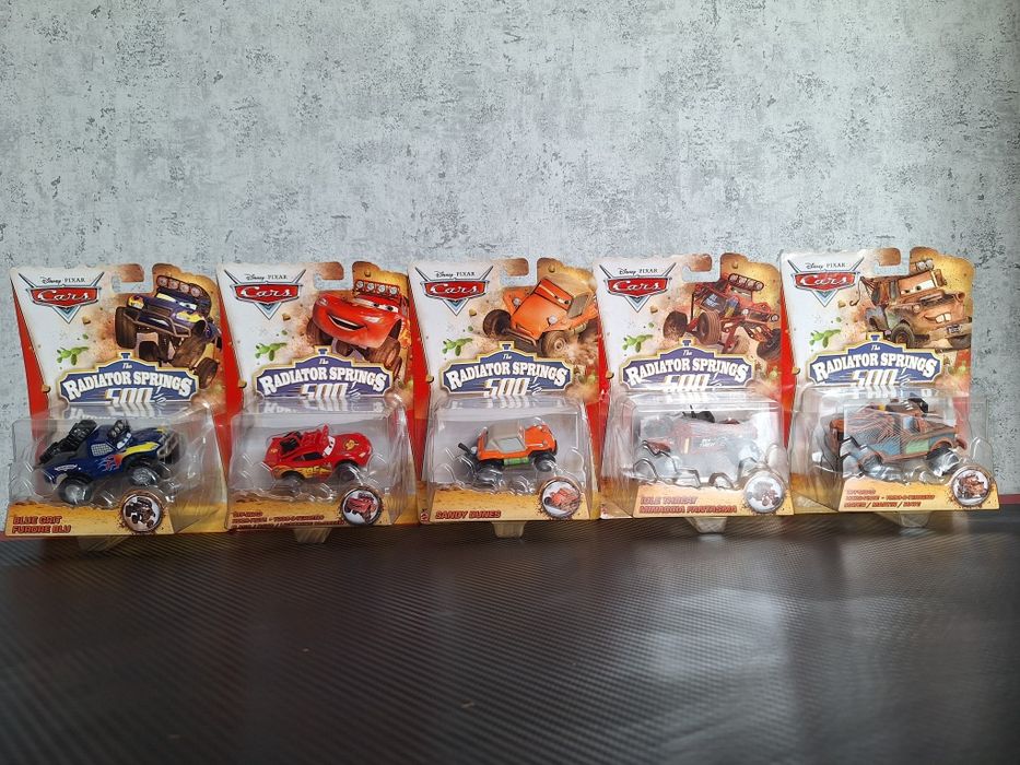 Disney Pixar Cars Auta Mattel z seri Radiator Springs 500 1/2