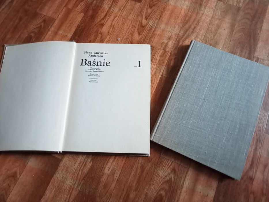 Książki Baśnie Andersena tom 1 i 2. Rok 1975