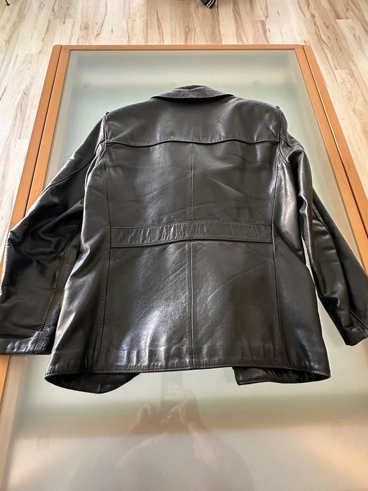 Casaco de moto em Pele de Cavalo ( HorseHide ) - Polícia Alemã anos 80