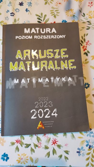 Arkusze maturalne 2024 aksjomt Matematyka rozszerzonayka poziom
