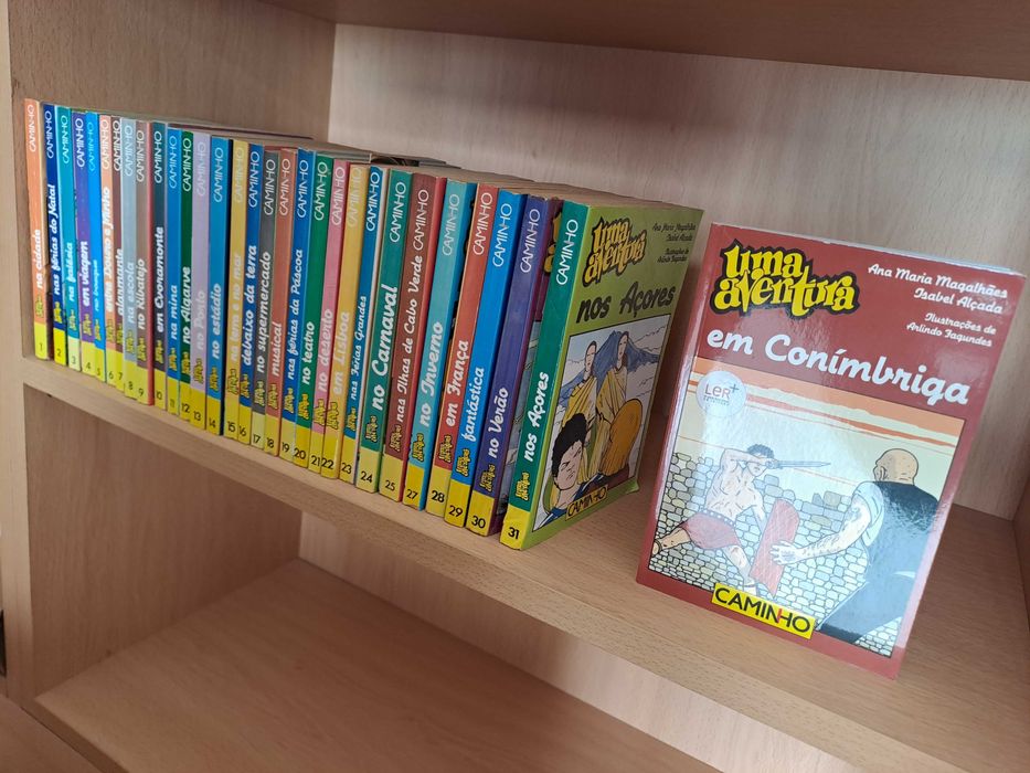 Uma Aventura (31 volumes) - A. M. Magalhães e I. Alçada