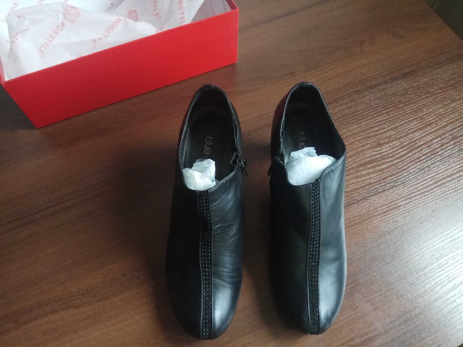 Туфли-боты (кожа)