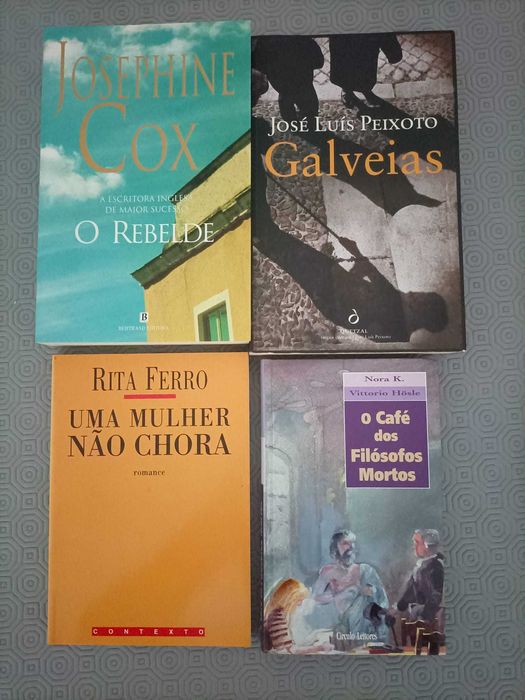 Lote de livros (romances)