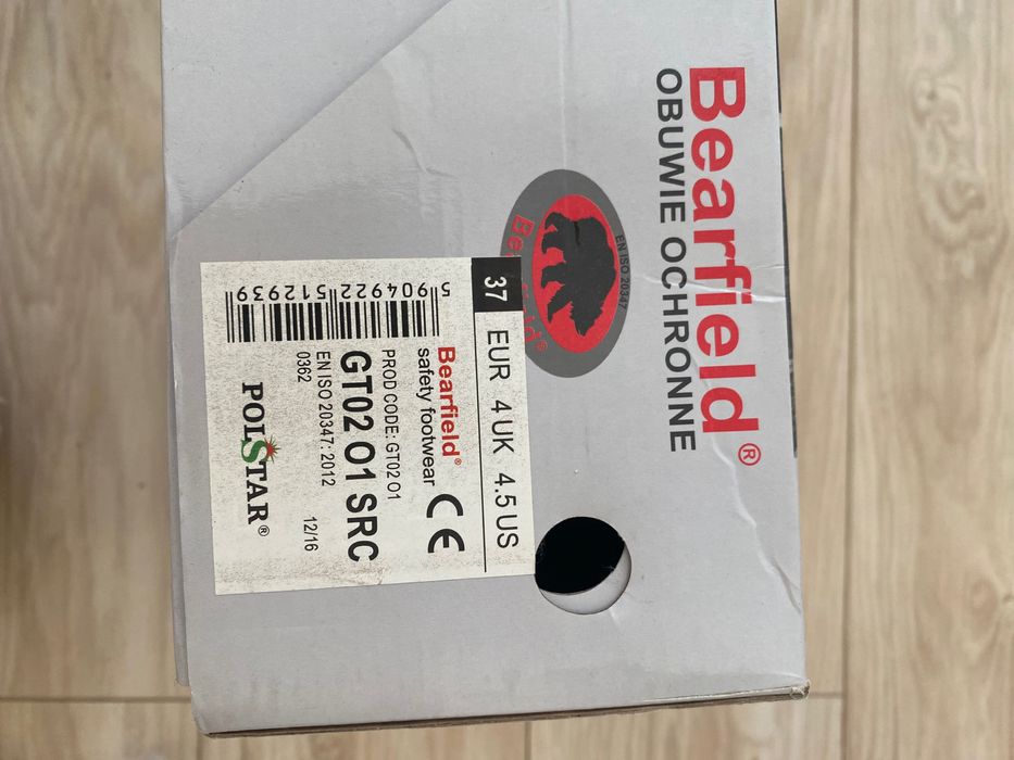 Obuwie ochronne Bearfield roz 37/38