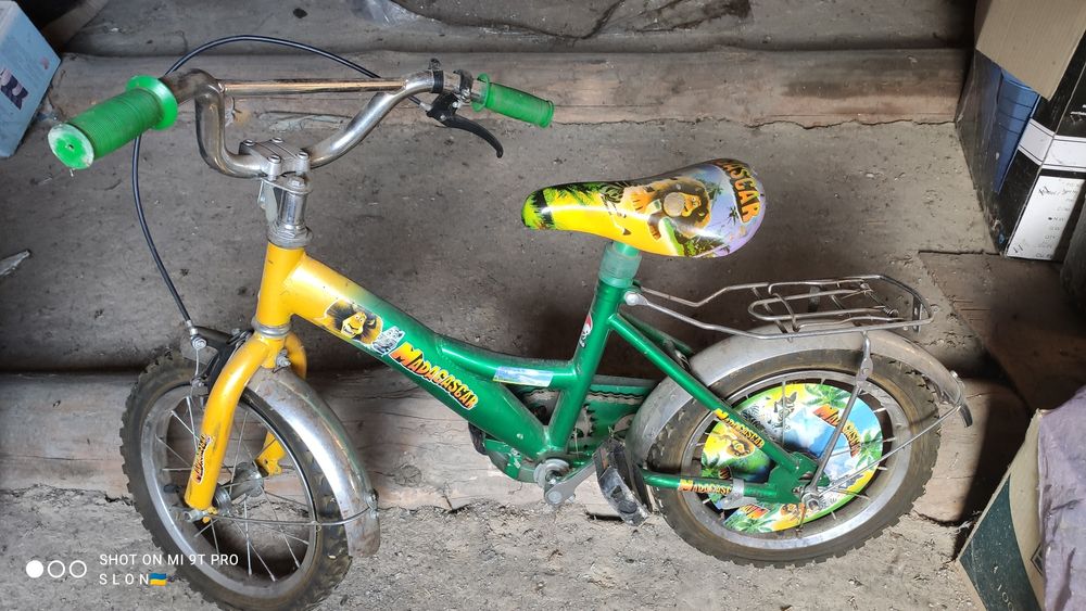 Велосипед  дитячий  Мадагаскар