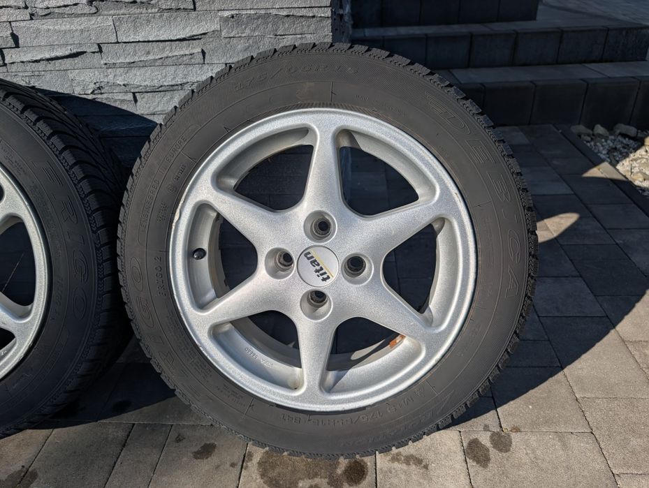 Alufelgi 15 4x100 6J ET38 70,4mm