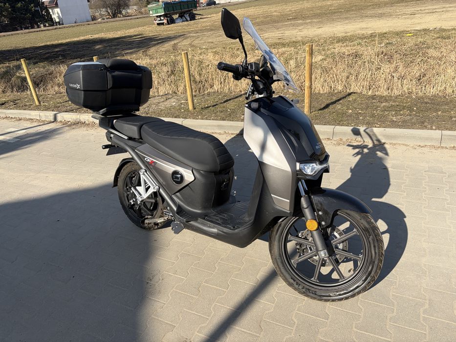 Skuter elektryczny Super Soco CPX. FV 23%. Dwie baterie