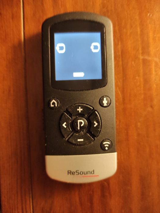 Comando aparelhos auditivos Resound