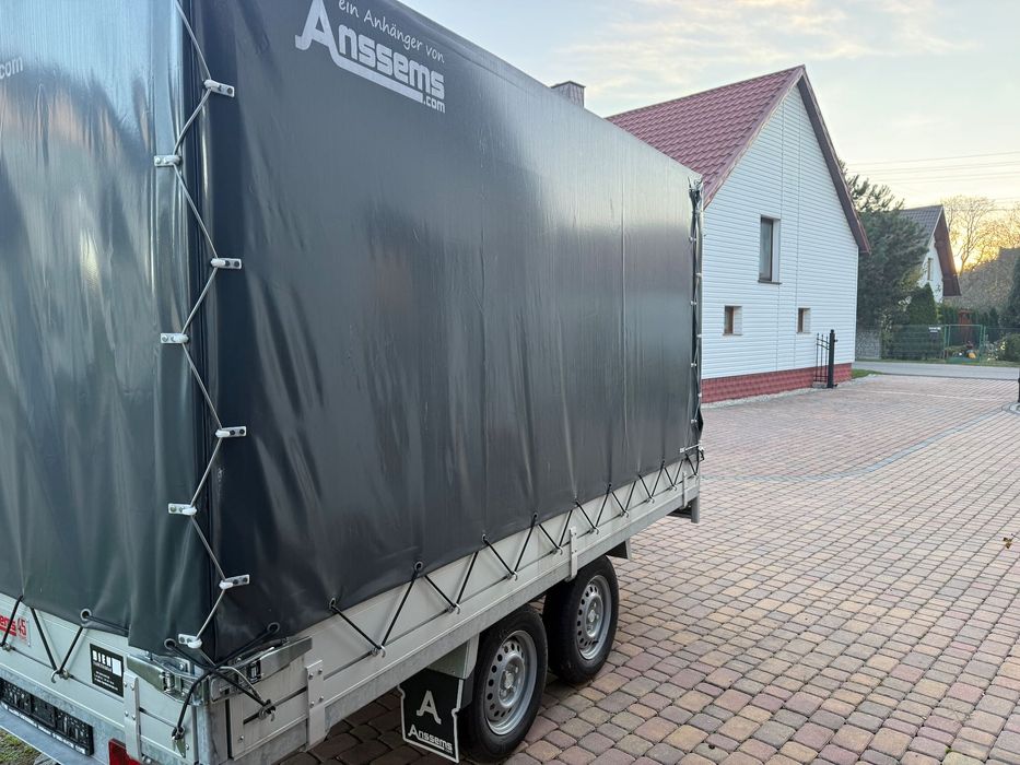Przyczepka Samochodowa ANSSEMS PSX 2 , 305x153x180.  0,75-3,5t