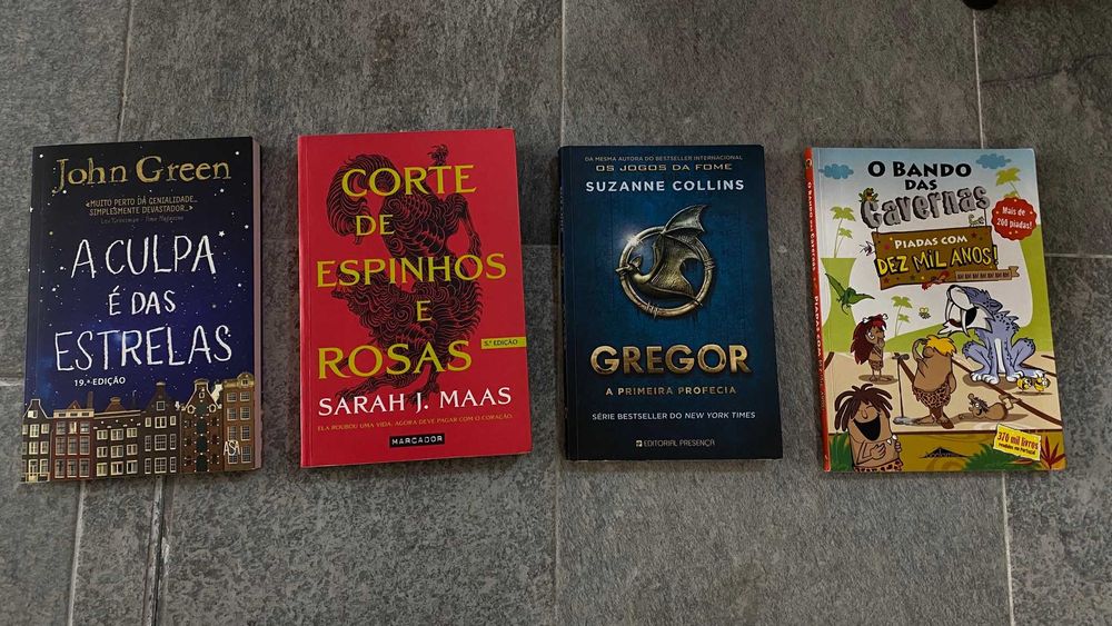 Livros juvenis - vários. 5€ / 8€