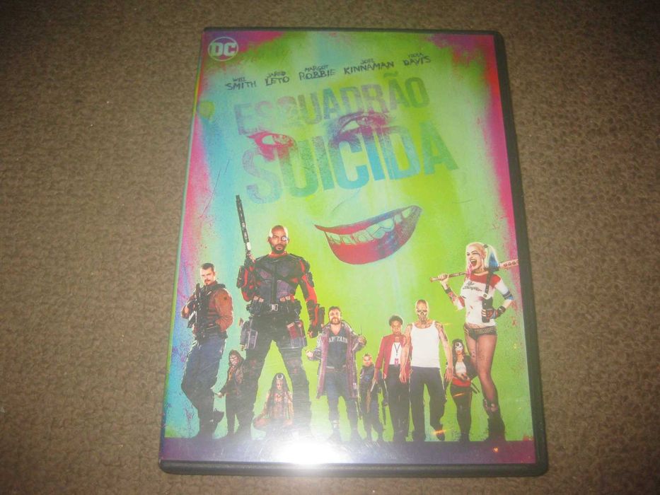 DVD "Esquadrão Suicida" com Will Smith