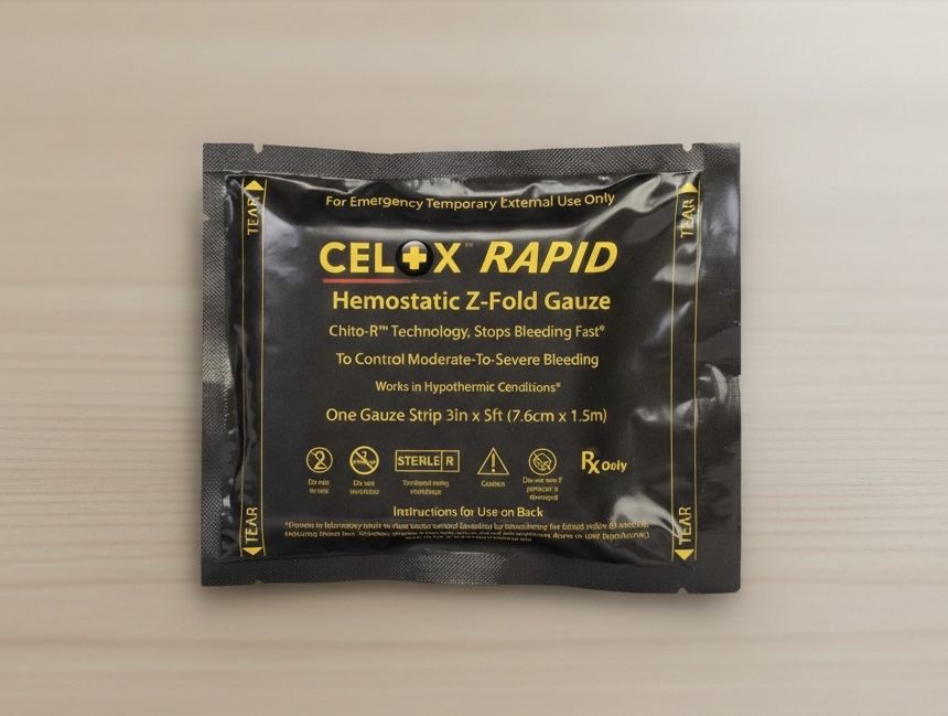 Гемостатичний бинт Celox Rapid